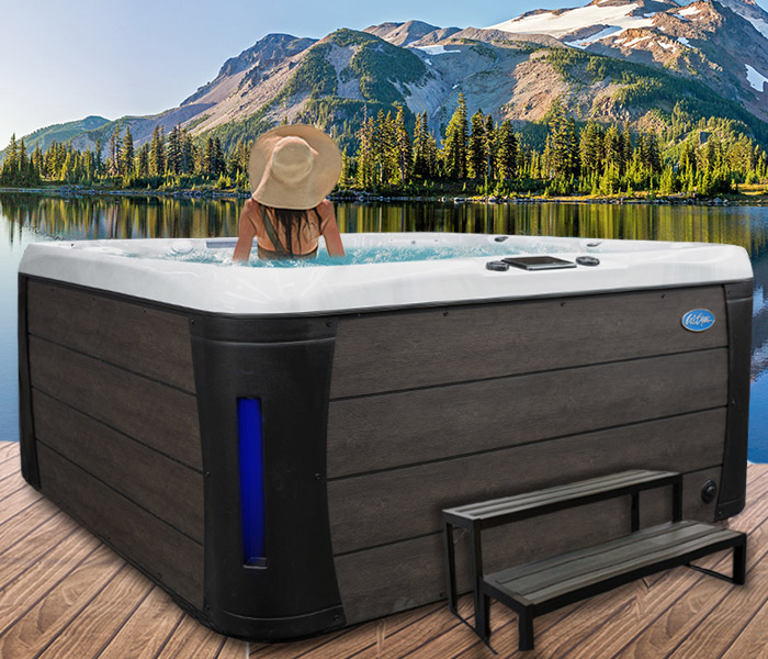 Calspas hot tub being used in a family setting - hot tubs spas for sale Hollywood
